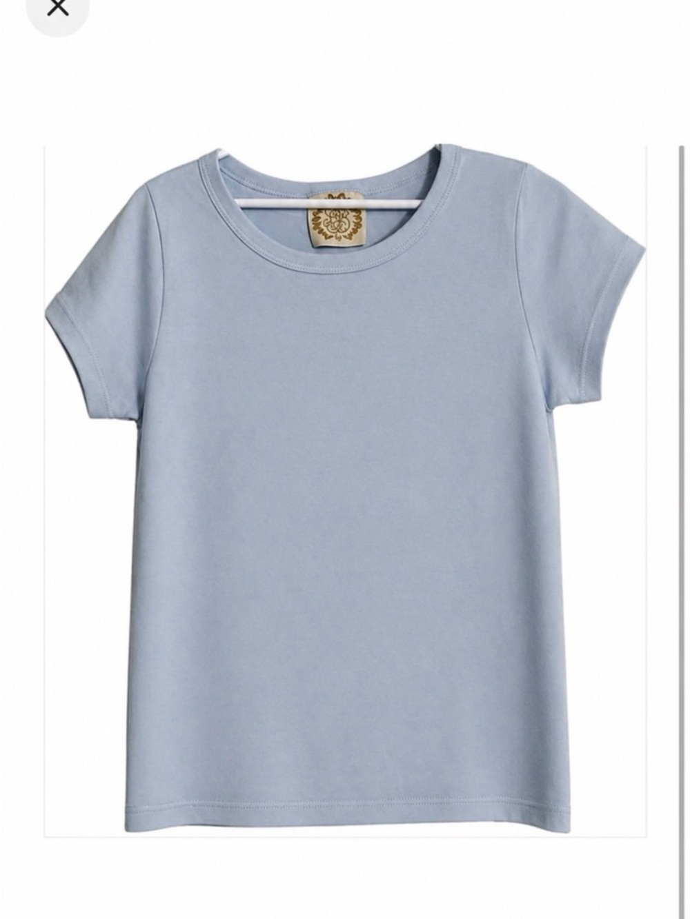👚The Beaufort Bonnet Company Light Blue Short Sleeve Tee sz8